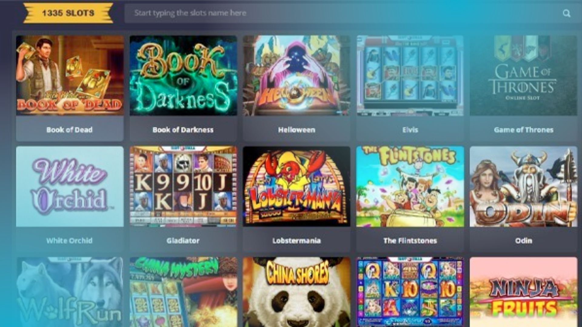 online casino live